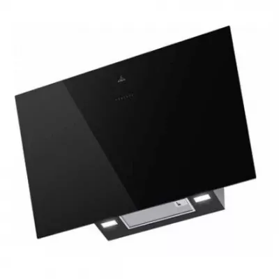 Hotte inclin�e Opale 80cm 610m3/h (770m3/h intensif) verre Noir - Roblin R�f. 6486537