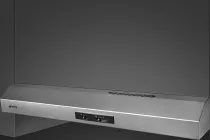 Hotte int&eacute;grable 90cm 266 m&sup3;/h D Inox - SMEG R&eacute;f. KTE90E2