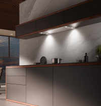 Hotte intégrée 88cm sans moteur Inox - MIELE Réf. DA 2698 EXT A IN