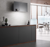 Hotte murale 88cm 415m3/h (670m3/h intensif) B Gris graphite - MIELE Réf. DA 9092 W GR
