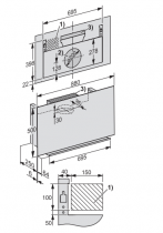 Hotte murale 88cm 415m3/h (670m3/h intensif) B Gris graphite - MIELE Réf. DA 9092 W GR