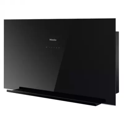Hotte murale 88cm 415m3/h (670m3/h intensif) B Noir Obsidien - MIELE R�f. DA 9092 W NR