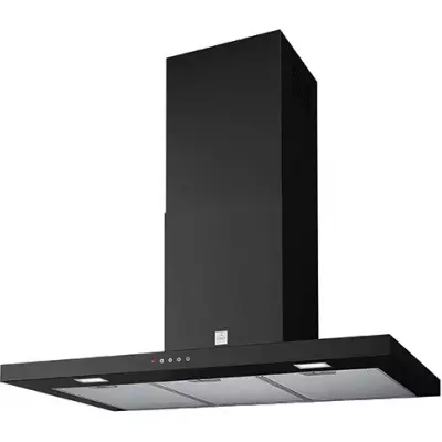 Hotte murale Atrium 90cm 620m3/h (741m3/h intensif) Noir - ROBLIN R�f. 6839143