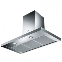 Hotte murale Baltic 90cm 580m3/h (700m3/h intensif) Inox - ROBLIN Réf. 6850896