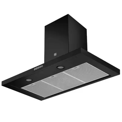 Hotte murale Baltic 90cm 580m3/h (700m3/h intensif) Noir - ROBLIN R�f. 6839730