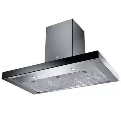 Hotte murale Eden 90cm 580m3/h (700m3/h intensif) Inox - ROBLIN R�f. 6851053