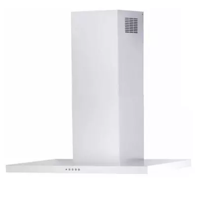 Hotte murale Ikos 90cm 741m3/h Blanc - ROBLIN R�f. 6510646 / 3250537648