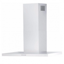 Hotte murale Ikos 90cm 741m3/h Blanc - ROBLIN Réf. 6510646 / 3250537648