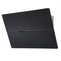 Hotte murale inclinée Molière 80cm évacuation 590m3/h (710m3/h intensif) verre Noir - Roblin Réf. 6480825
