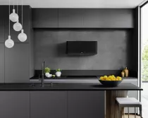 Hotte murale Mythos FMYW BK M/AN 80 KL 80cm 600m3/h Noir mat / Anthracite - FRANKE R&eacute;f. 477511