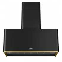 Hotte murale MYTHOS FMYW BK M/GD 80 KL600m3/h Noir mat / Reflet d\'or - FRANKE R&eacute;f. 477504