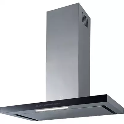 Hotte murale Osmose 90cm 701m3/h Inox / verre Noir - ROBLIN R�f. 6626989