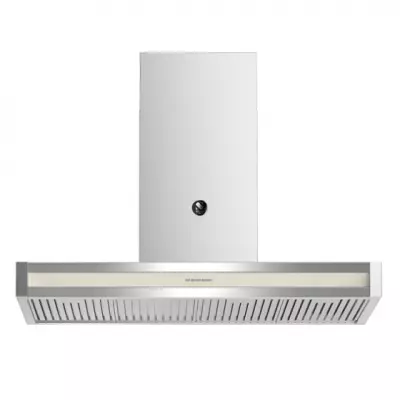 Hotte STEEL Genesi 120cm en finition inox (autres coloris en option)