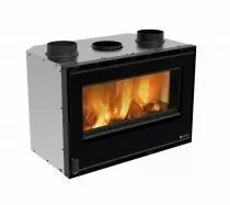 Insert &agrave; bois - Inserto 80 Crystal Evo 2.0 - Ventilato - LA NORDICA R&eacute;f. 6016814