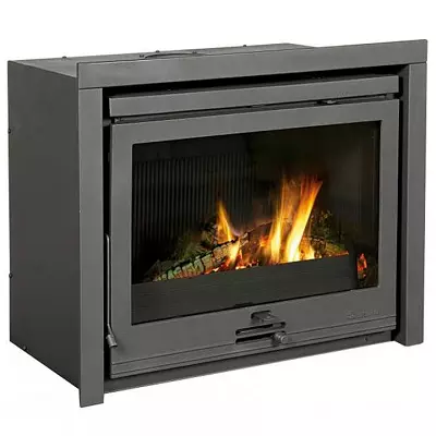 Insert � bois 2520 10kW Noir - DOVRE R�f. 2520S/B