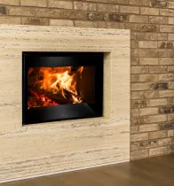 Insert à bois Adour 600 7kW Anthracite - LACUNZA