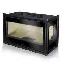 Insert à bois Adour 800 CLI / CLD 10kW Anthracite - LACUNZA