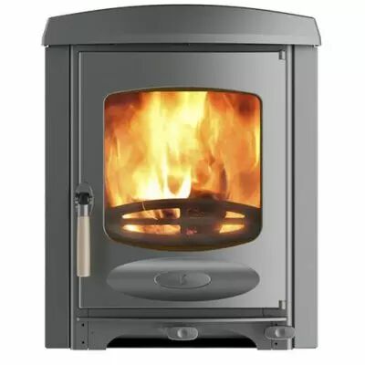 Insert � bois C-FOUR avec grille fonte et un tiroir cendrier - CHARNWOOD R�f. 009/CFOURIN
