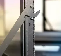 Insert à bois double face Nickel 700 13kW Anthracite (foyer vermiculite) - LACUNZA