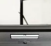 Insert à bois double face Nickel 700 13kW Anthracite (foyer vermiculite) - LACUNZA