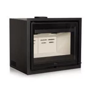 Insert � bois Laga C Vision Star 7kW Anthracite (foyer c�ramique) - LACUNZA R�f. 3000001359968