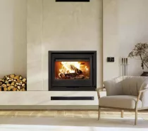 Insert à bois Laga Star 7kW Anthracite - LACUNZA Réf. 3000001356868