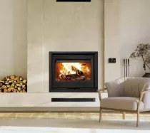 Insert à bois Laga Star 7kW Anthracite - LACUNZA Réf. 3000001356868