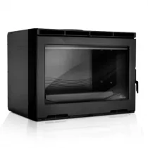 Insert à bois Midi 700 11kW Anthracite - LACUNZA Réf. 3000000120194