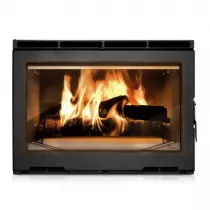 Insert à bois Midi 700 11kW Anthracite - LACUNZA Réf. 3000000120194