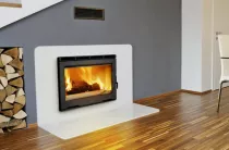 Insert à bois Midi 700 11kW Anthracite - LACUNZA Réf. 3000000120194
