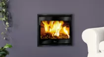 Insert à bois Midi Adour 500 5.5kW Anthracite - LACUNZA