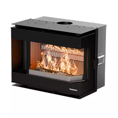 Insert � bois Thermorossi Panorama 10.6kW