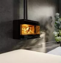 Insert &agrave; bois Thermorossi Panorama 10.6kW