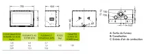 Insert à bois Thermorossi Skyline 800 10.6kW