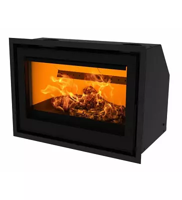 Insert � bois Vista 800 11kW Noir - DOVRE R�f. VISTA801i