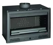 Insert Invicta 800 Compact Turbo P902840 12kW Anthracite