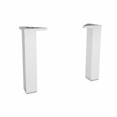 Jeu de 2 pieds 23 cm Chrom� - SALGAR R�f. 97159