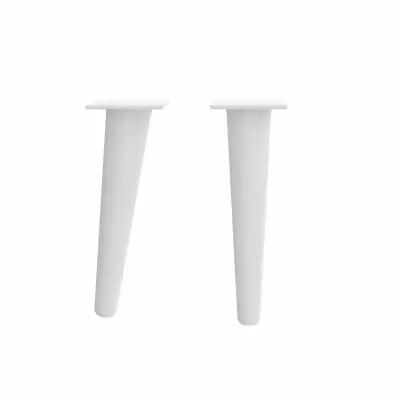Jeu de 2 pieds DANNA 33 cm Blanc - SALGAR R�f. 84138
