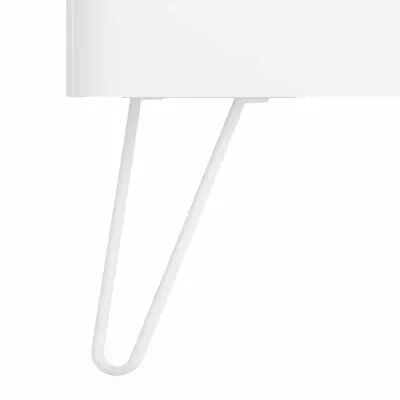 Jeu de 2 pieds Uniiq 23 cm Blanc - SALGAR R�f. 24716
