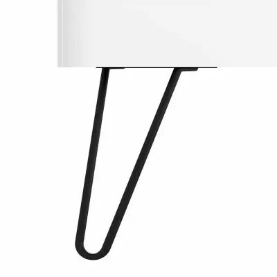 Jeu de 2 pieds Uniiq 23 cm Noir - SALGAR R�f. 24717