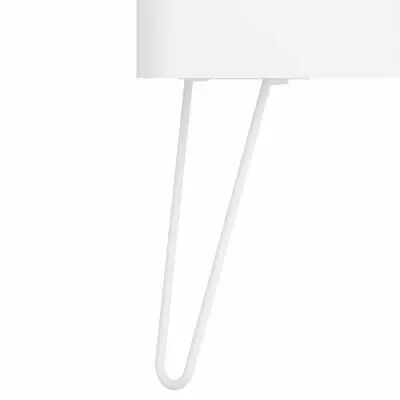 Jeu de 2 pieds Uniiq 33 cm Blanc - SALGAR R�f. 24713