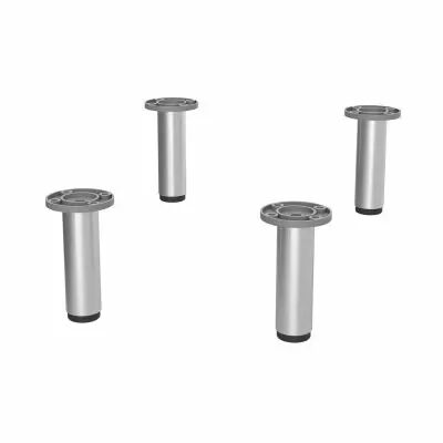 Jeu de 4 pieds �28mm Chrome - SALGAR R�f. 97251