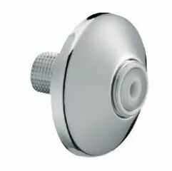 Jeu de raccords muraux excentr�s m�les avec silencieux (G1/2 - G3/4) Chrome - JACOB DELAFON R�f. E75416-CP