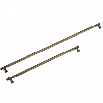 Kit 4 poignées Cortina pour FQ60CPO5 / FQ60CAO5Laiton - SMEG Réf. KMOFQ7-1