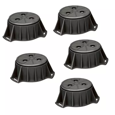Kit 5 pieds pour receveurs - KINEDO R�f. KINPIED09