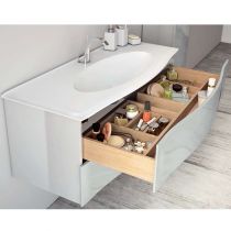 Kit aménagement de tiroir - 2 échelles hêtre massif - DECOTEC Réf. 143500100002