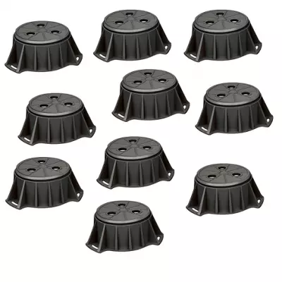 Kit de 10 pieds pour receveurs - KINEDO R�f. KINPIED03