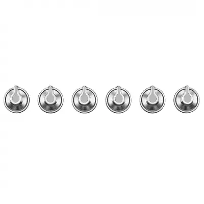 Kit de 6 manettes Lin�a pour tables PGF - SMEG R�f. 6MP1PGF