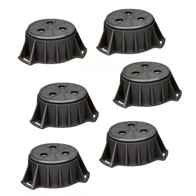 Kit de 6 pieds pour receveurs - KINEDO R�f. KINPIED14