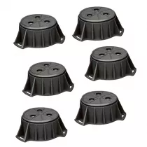 Kit de 6 pieds pour receveurs - KINEDO Réf. KINPIED14